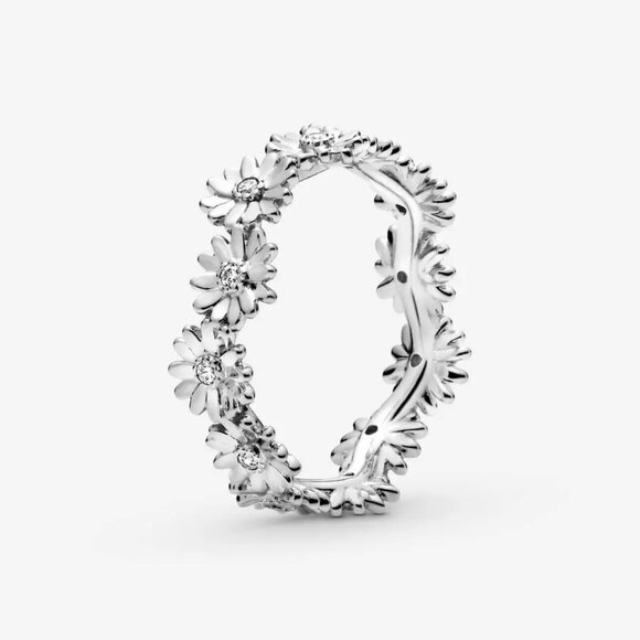 Pandora Sparkling Daisy Flower Crown Ring - Picture 1 of 1